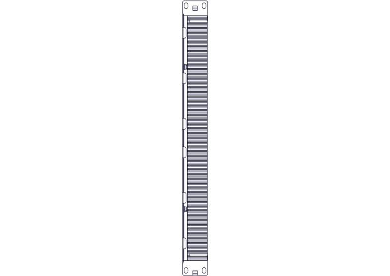 Щеточный уплотнитель Systeme Electric, серия Excelente, 1U, 2шт, черный | ET8429 | SE — миниатюра 9