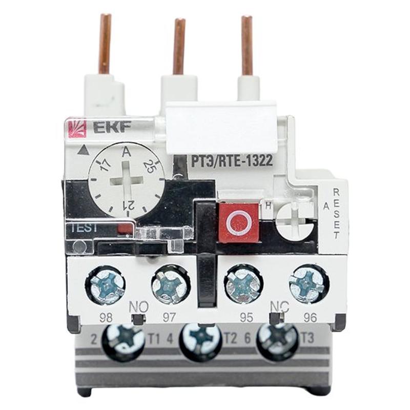 Реле тепловое РТЭ-1322 17-25А EKF PROxima | rel-1322-17-25 | EKF — миниатюра 23