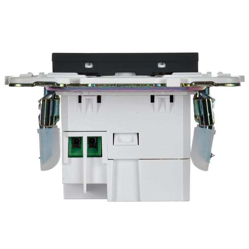 SKANDY Розетка USB A+C 18Вт SK-R13T титан  | SK-U22-018-K48 | IEK — миниатюра 3