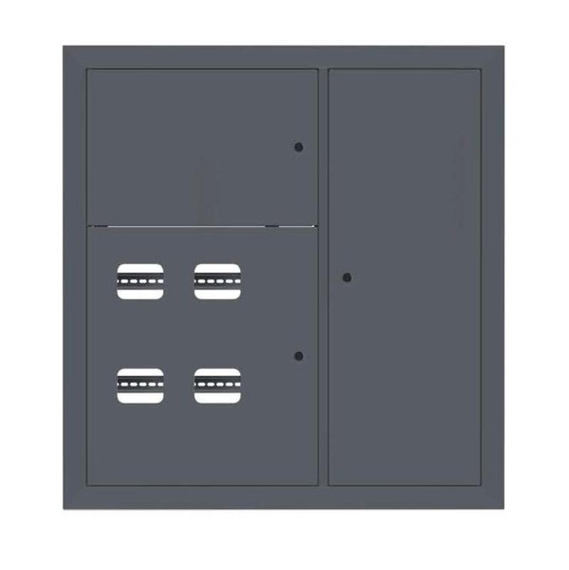 Щит этажный 4 кв. RAL7016 (1000х950х150)  PROxima |mb29-v-4-ral7016| EKF — фото 1 | Sento