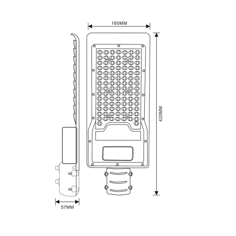 Уличный светильник SPP-502-0-50K-100 100Вт 5000K IP65 | Б0051832 | ЭРА — миниатюра 3