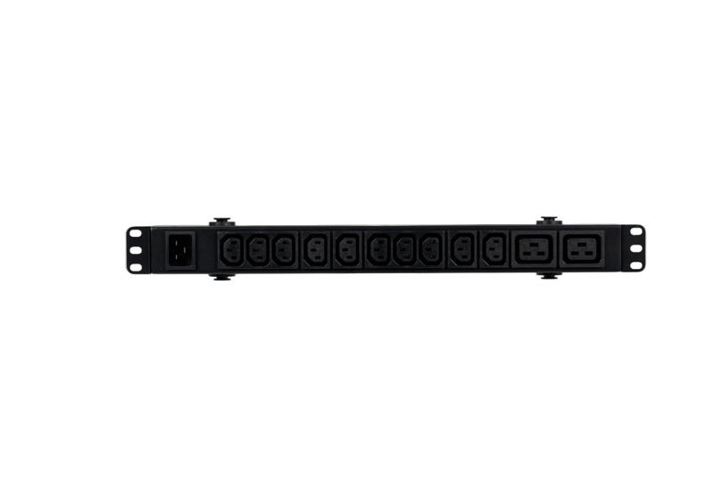 БРП Uniprom, базовый, 1U, 240В, 1Ф, 16A, 10xC13 2xC19, 2м кабель, IEC320 C20 | UP9559 | SE — Systeme Electric