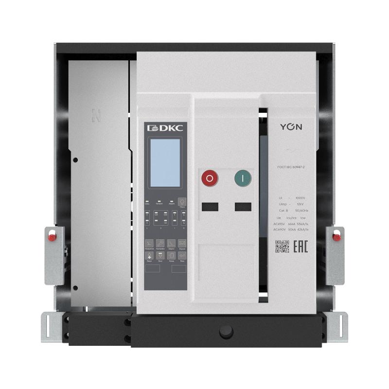 Воздушный автоматич. выкл. YON pro ANX08N 4P 800 А 66 кА, тип. S, расц. ETH, стацион., гор./верт. подкл., упр. 220 В AC | ANX08NS4FH722200K | DKC — миниатюра 2
