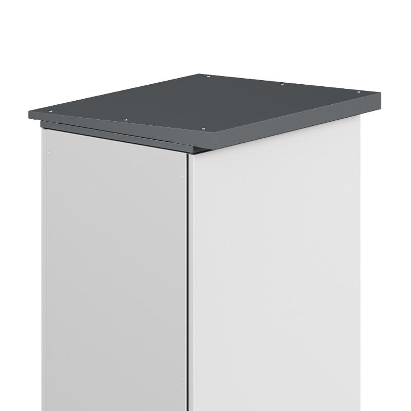Козырек уличный для корпусов CQE, ШхГ 1000х400 мм, RAL7011 | R5TTLG104 | DKC — миниатюра 3
