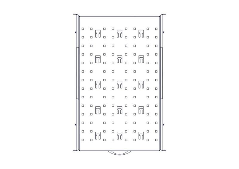 Выдвижная полка Systeme Electric, серия Uniprom, 1U, 650мм, до 45кг | UT8123 | SE — миниатюра 6