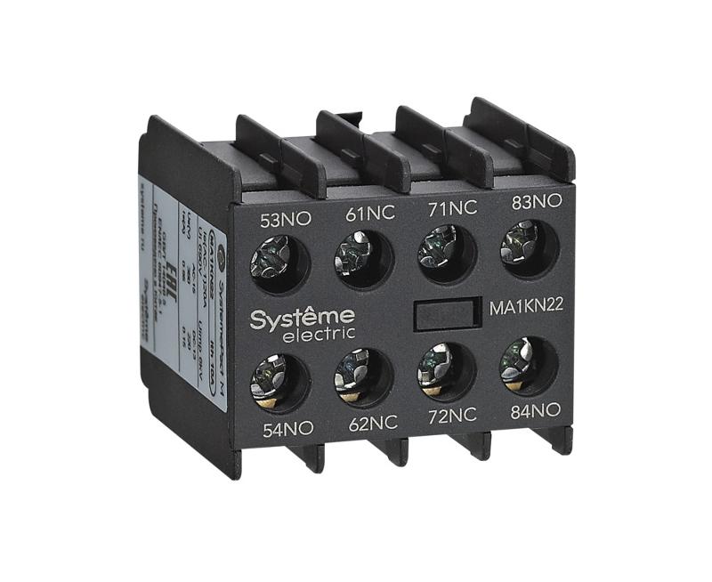 БЛОК ДОПОЛНИТЕЛЬНЫХ КОНТАКТОВ MA1KN 4НЗ | MA1KN04 | Systeme Electric — Systeme Electric
