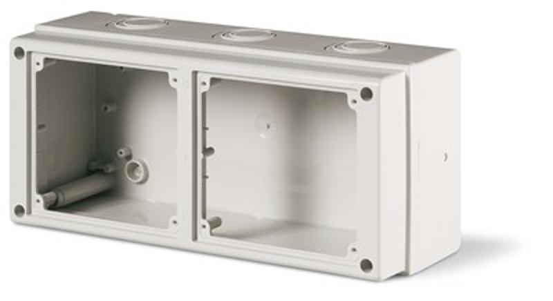 Корпус на 2 поста  с основанием 136х125 мм. Тип M150 | DIS6721200 | DKC — DKC (ДКС)