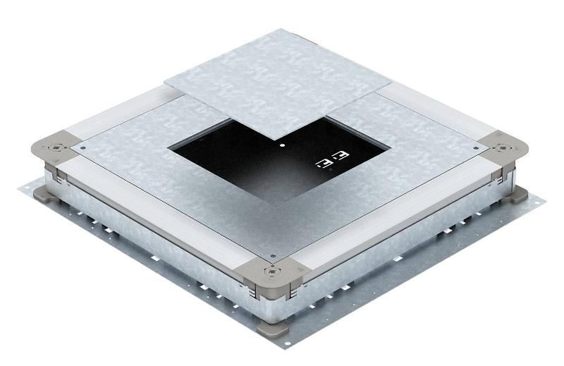 Монтажное основание UZD350-3 (h=70-125 мм) для GES4 510x467x70 мм (сталь) (UGD 350-3 4) | 7410104 | OBO Bettermann — OBO Bettermann