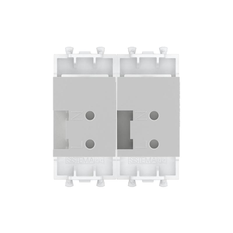 USB зарядное устройство "Белое облако", "Avanti", 2.1А, 2 мод. | 4400542 | DKC — миниатюра 2