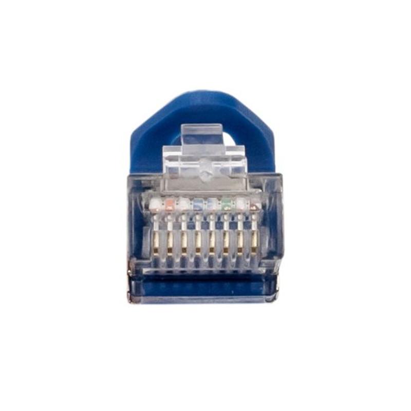 Патч-корд TERACOM PRO Cat.5E экранированный FTP оболочка LSZH серый (2,0м) | TRP-5EFTP-LSH-2M-GY | EKF — миниатюра 5