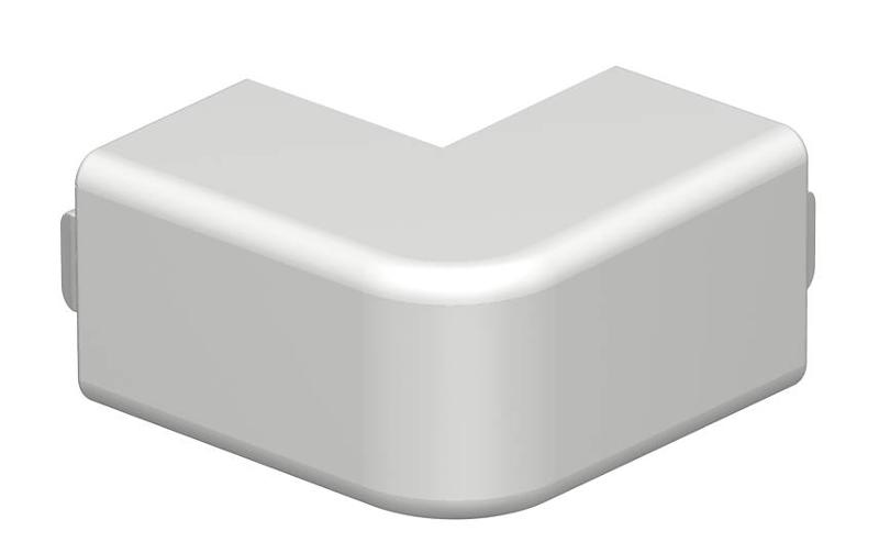 Крышка внешнего угла кабельного канала WDK 20x20 мм (ПВХ,светло-серый) (WDK HA20020LGR) | 6182402 | OBO Bettermann — OBO Bettermann