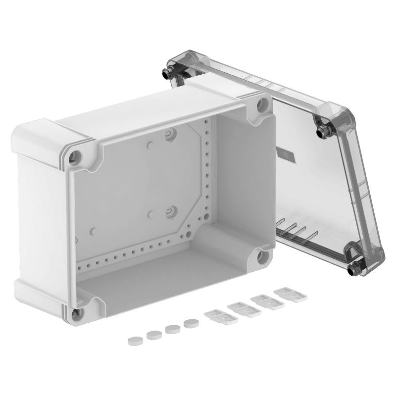 Распределительная коробка X25C, IP 67, 286x202x126 мм, сплошная стенка, с прозрачной крышкой | 2005544 | OBO Bettermann — OBO Bettermann