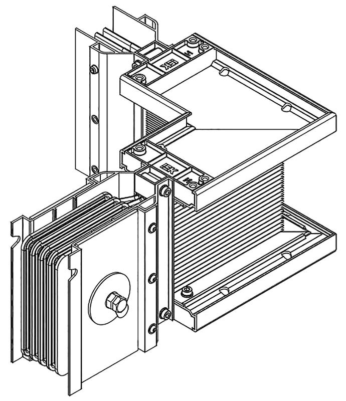 Секц. угл. лев. 1600А Al 3L+N+PER IP55 тран. IEK | LB-1600A4-35-F-LL | IEK — IEK (ИЭК)