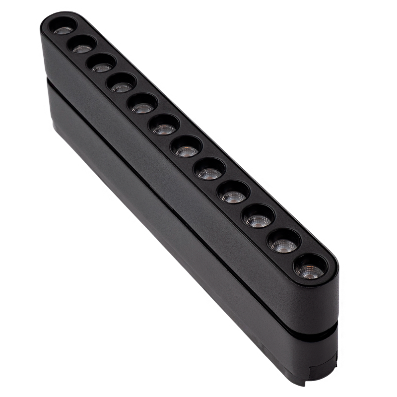Светильник светодиодный трековый магнитный MTR16 1312R 12w 3000K spot 36° BL (чёрный) IP20   | .5056992 | Jazzway — фото 1 | Sento
