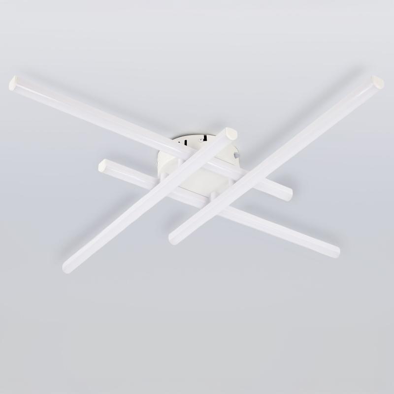 Светильник потолочный светодиодный  Модерн Nora CLL-1-62-RC WH с ДУ 62W 3000-6500К белый | Б0069759 | ЭРА — миниатюра 5