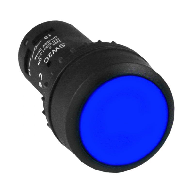 Кнопка SW2C-11 возвратная синяя NO+NC EKF PROxima | sw2c-11s-b | EKF — EKF