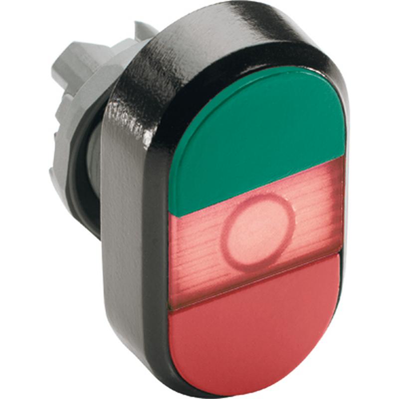 Кнопка двойная START/STOP с красной линзой тип MPD4-11R | 1SFA611133R1101 | ABB — ABB