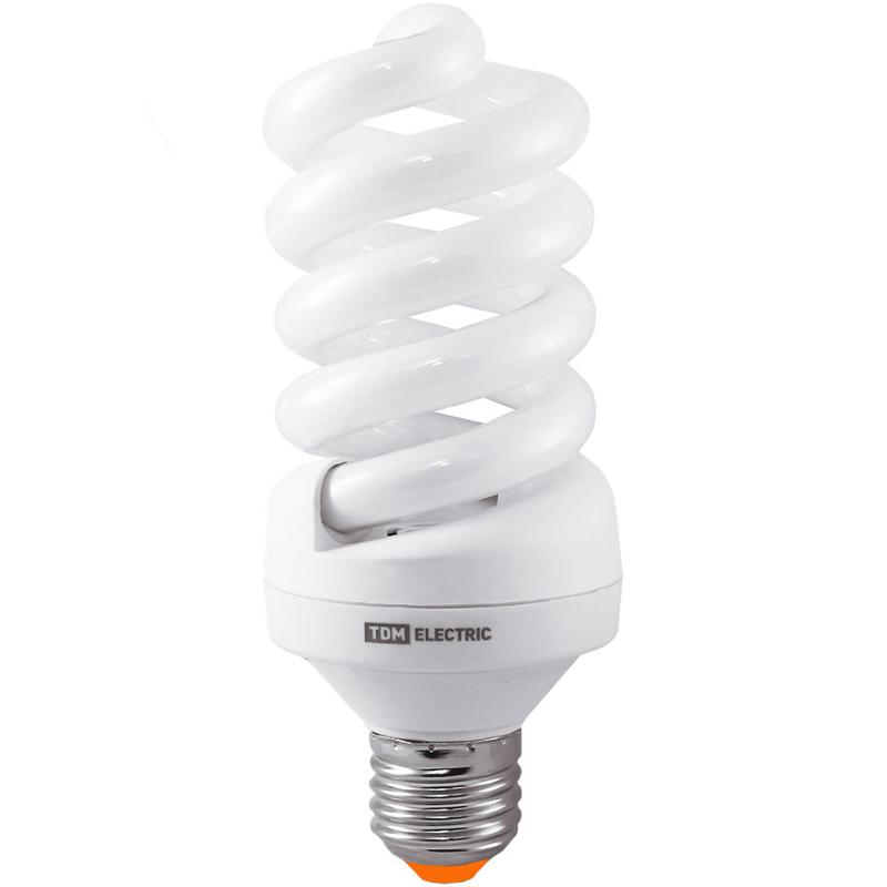 Лампа энергосберегающая КЛЛ-FS-20 Вт-2700 К–Е27 | SQ0323-0012 | TDM — TDM ELECTRIC