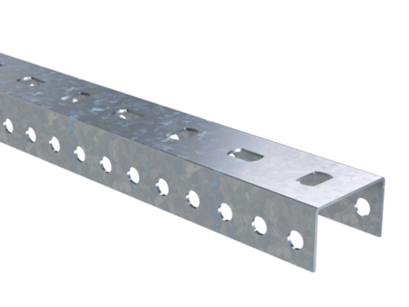 П-образный профиль PSL, L400, толщ.1,5 мм, INOX 304 | IBPL2904C | DKC — DKC (ДКС)