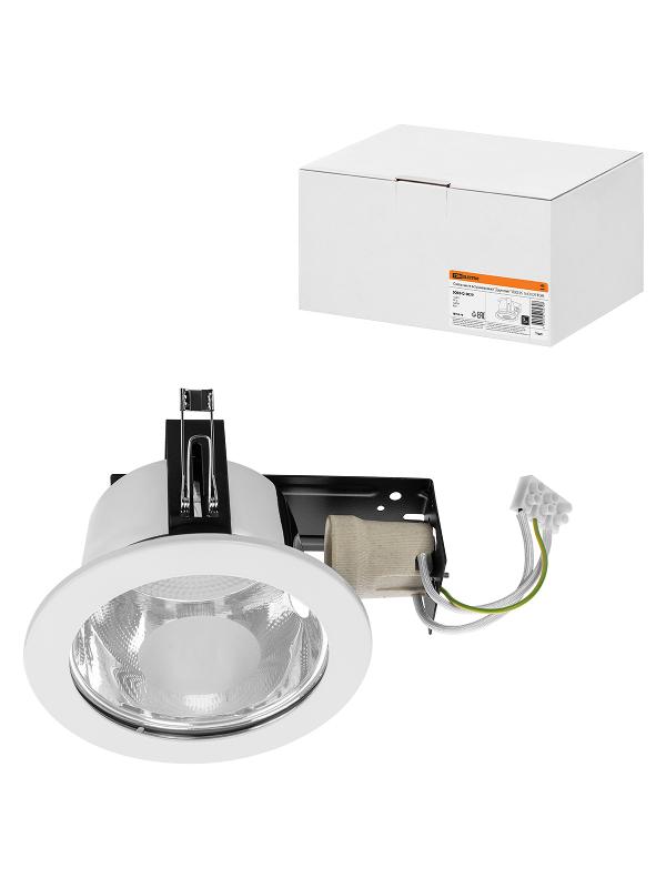 Светильник встраиваемый под лампу ЛВО 05 Downlight 13Вт КЛЛ Е27 IP20 | SQ0342-0029 | TDM — TDM ELECTRIC