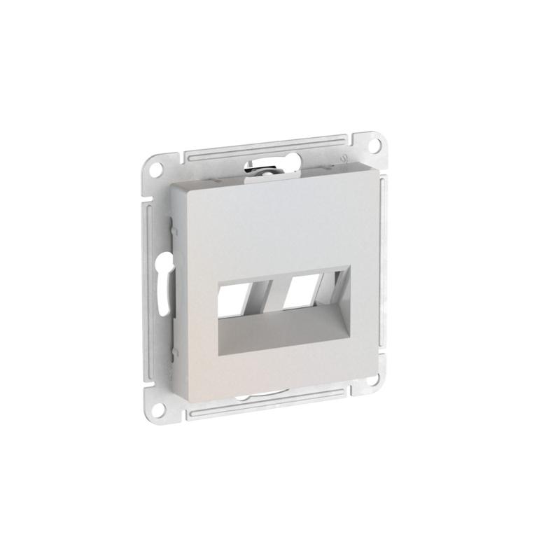 AtlasDesign Жемчуг Накладка двойная для информационных функций типа Keystone | ATN000490 | SE — Systeme Electric