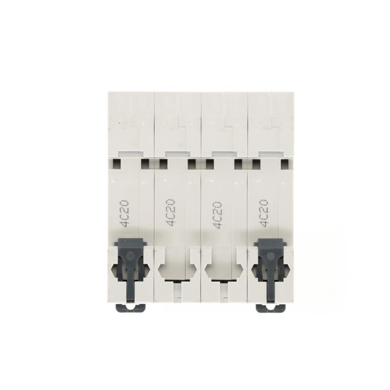 Выключатель автоматический четырёхполюсный 20A C 6kA City9 | C9F36420 |Systeme Electric — миниатюра 2