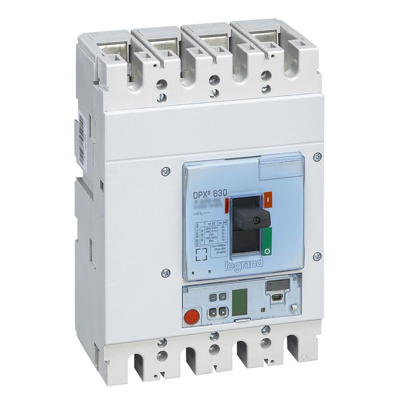 Выключатель автоматический DPX3 630 - эл. расцепитель S2 - 36 кА - 400 В~ - 4П - 250 А | 422061 | Legrand — Legrand