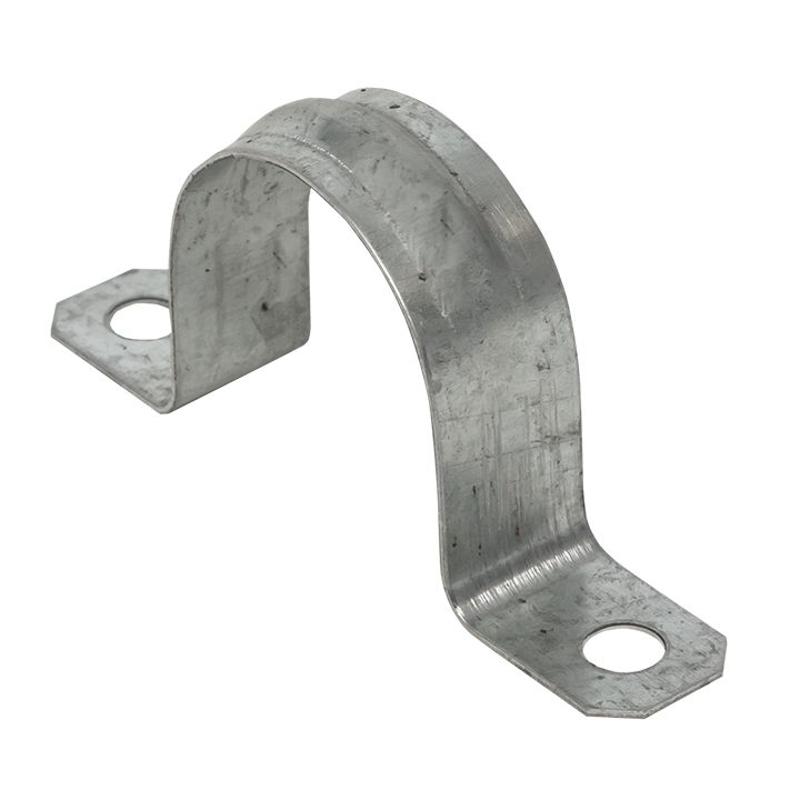 Скоба металлическая двухлапковая d31-32мм (10шт.) PROxima | sm-2-31-32-r | EKF — EKF
