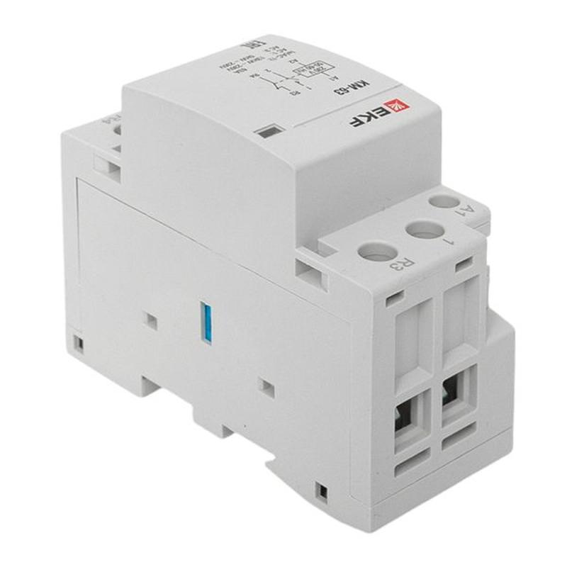 Контактор модульный КМ 63А NО+NC (2 мод.) EKF PROxima | km-2-63-11 | EKF — миниатюра 7