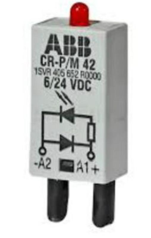 Светодиод красный CR-P/M-62 6-24В AC/DC для реле CR-P, CR-M | 1SVR405654R0000 | ABB — ABB