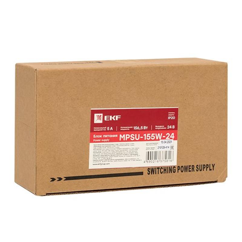 Блок питания 24В с функцией ИБП MPSu-155W-24 EKF PROxima | mpsu-155w-24 | EKF — миниатюра 6