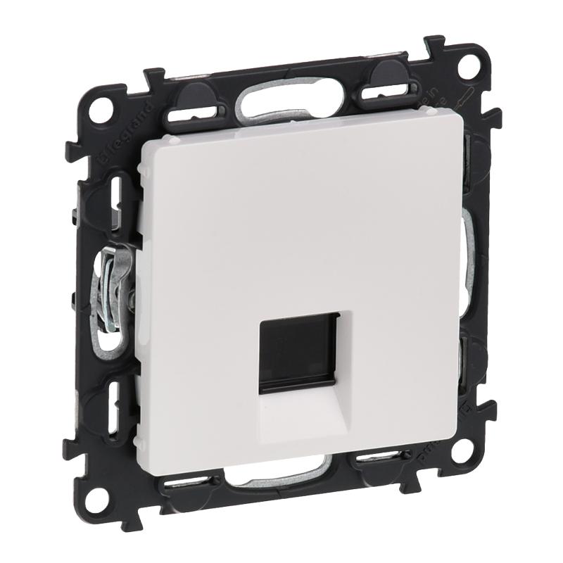 Valena LIFE DIY Белый Розетка комп(RJ45) 1-ая 6 кат UTP | 753442 | Legrand — Legrand