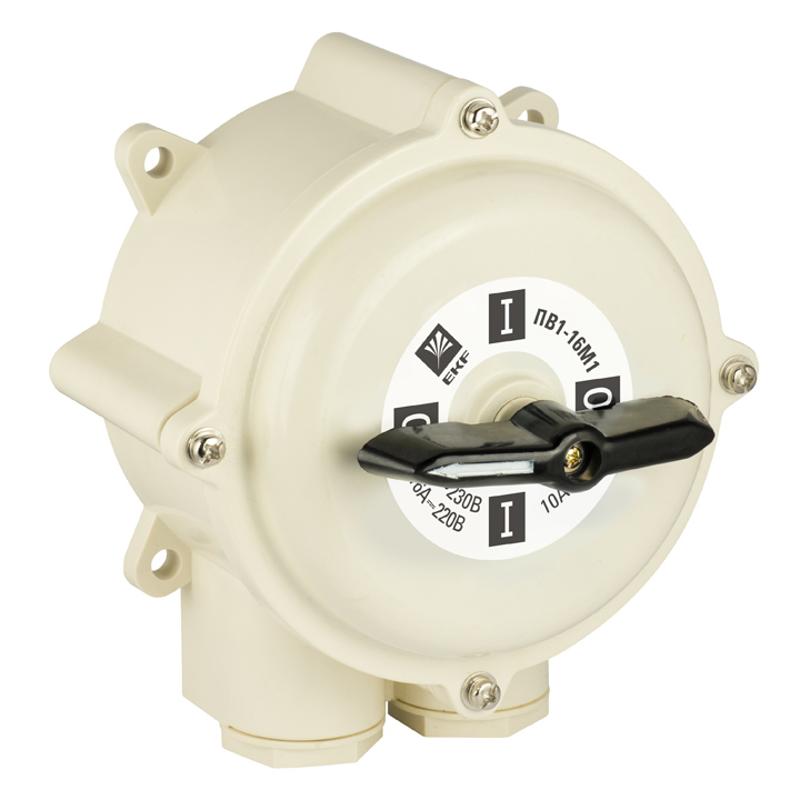 Пакетный  переключатель ПП 4-16/Н2 М2 пл. IP56 EKF PROxima | pp-4-16-4 | EKF — миниатюра 3