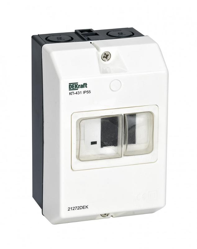 Корпус пластиковый IP55 для установки ВА-431 | 21272DEK | DEKraft — DEKraft
