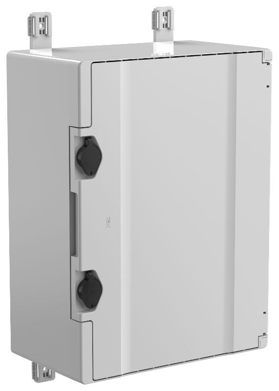 Корпус пластиковый ЩМПп 400х300х140 IP65 серый TETRA | TR5-12-N-040-30-17-65 | IEK — миниатюра 3