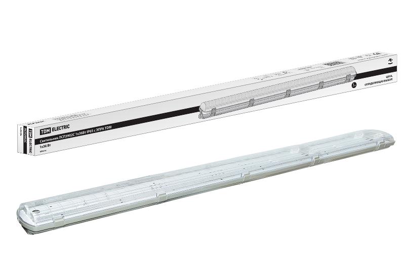 Светильник ЛСП3902С 1х36Вт IP65 с ЭПРА | SQ0304-0027 | TDM — TDM ELECTRIC