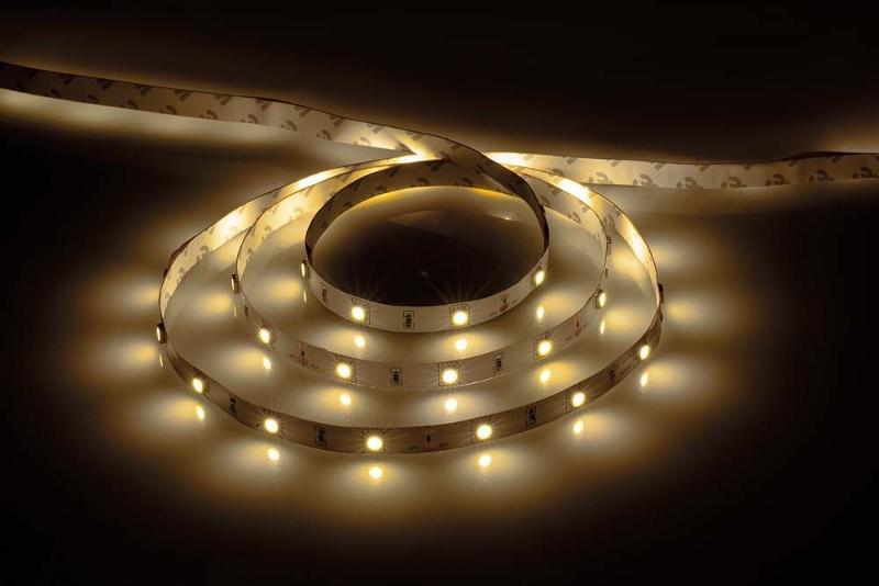 Лента светодиодная LS606/ 30SMD(5050)/м 7.2Вт/м 12V 5000 *10*1,8мм 3000К | 27643 | FERON — Feron