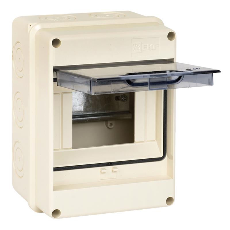 Щит распределительный навесной ЩРН-ПГ-5  (155х119х89) IP65 PROxima | Pb65-n-pg-5 | EKF — миниатюра 2