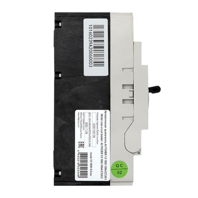 Выключатель автоматический AV POWER-1/3 160А 50kA ETU6.0 | mccb-13-160-6.0-av | EKF — миниатюра 9