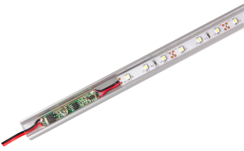 Выключатель сенсорный для светодиодной ленты LED 3-х поз.(0%/50%/100%) 12/24В 48Вт 4А | 1035783 | Jazzway — миниатюра 2