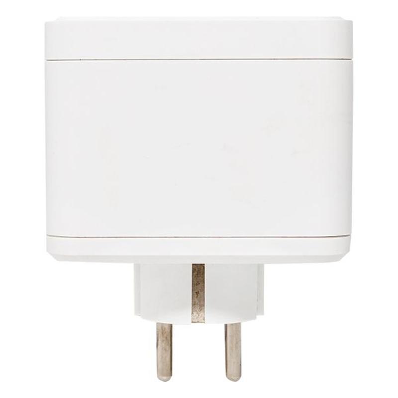 Тройник "Куб" 2 гнезда 2USB 2,4А+Type C + Ночник | UBA-CUB-T2-TC | EKF — миниатюра 7