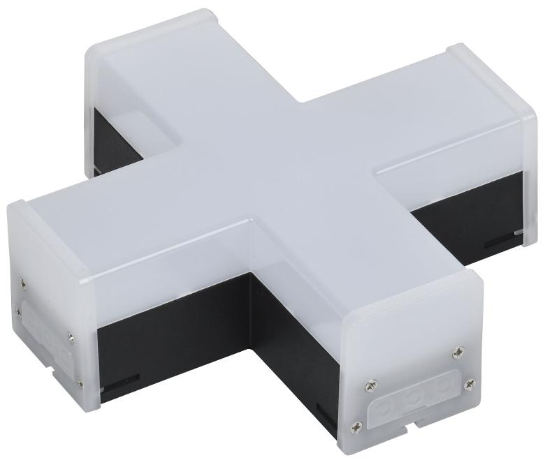 Светильник-соединитель LED X-образный 1010 12Вт 4000К 180х180мм чер. | LT-LDCK-X-1010-12-40-K02 | IEK (ИЭК) — IEK (ИЭК)