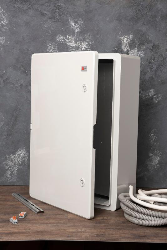 Бокс пластиковый с монтажной платой (ВхШхГ) 600х400х200мм IP65 PROxima | PB65MP008 | EKF — миниатюра 10