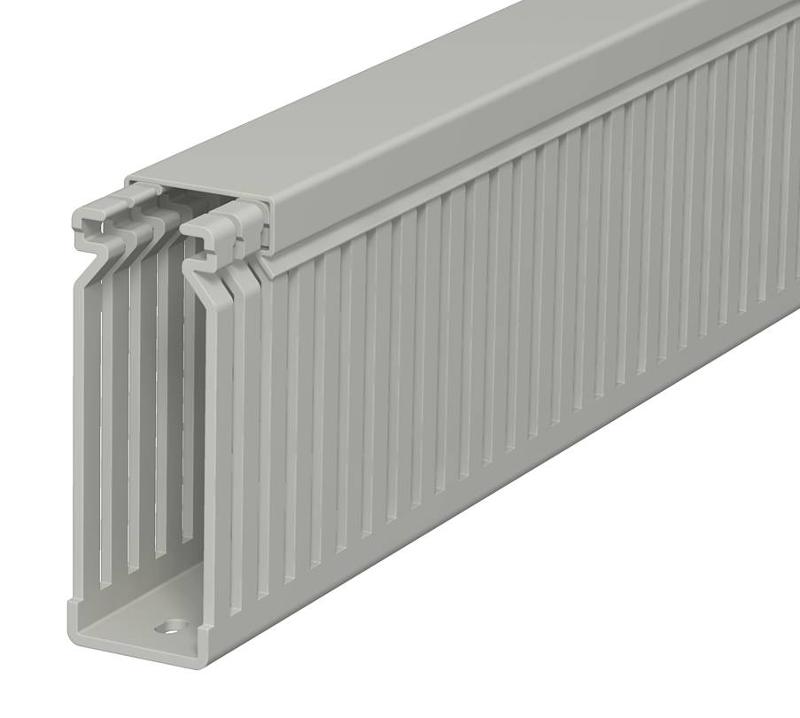 Распределительный кабельный канал LK4 80x25x2000 мм (ПВХ,серый) (LK4 80025) | 6178050 | OBO Bettermann — OBO Bettermann