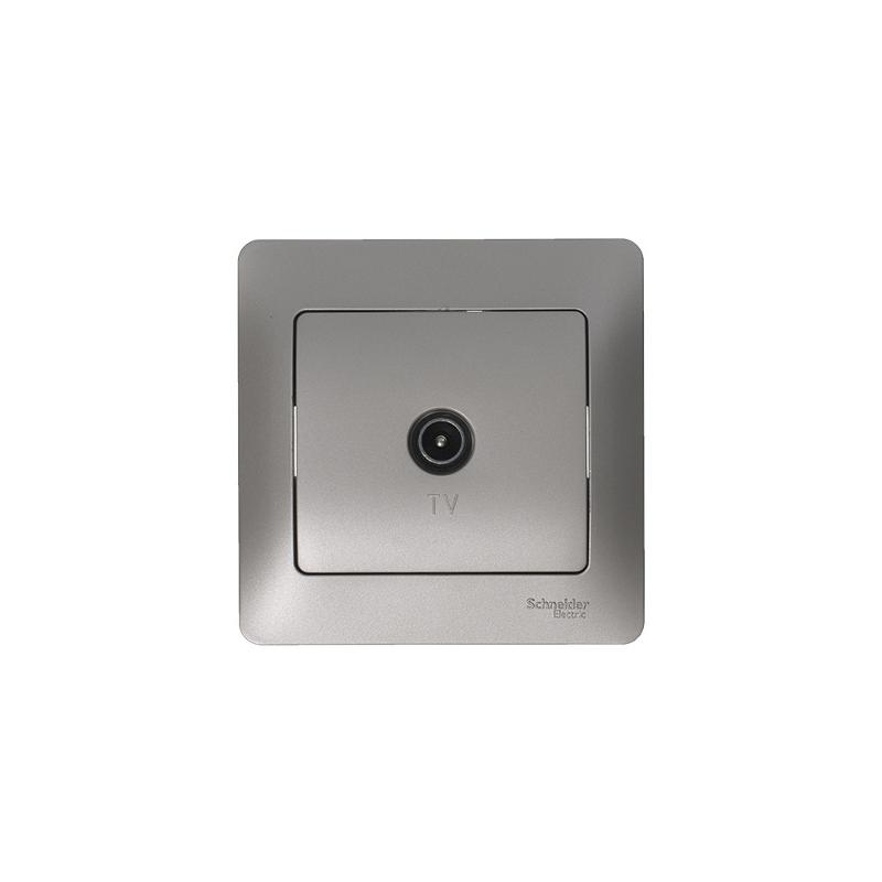 Glossa Платина Розетка TV оконечная 1DB | GSL001291 | SE — миниатюра 2