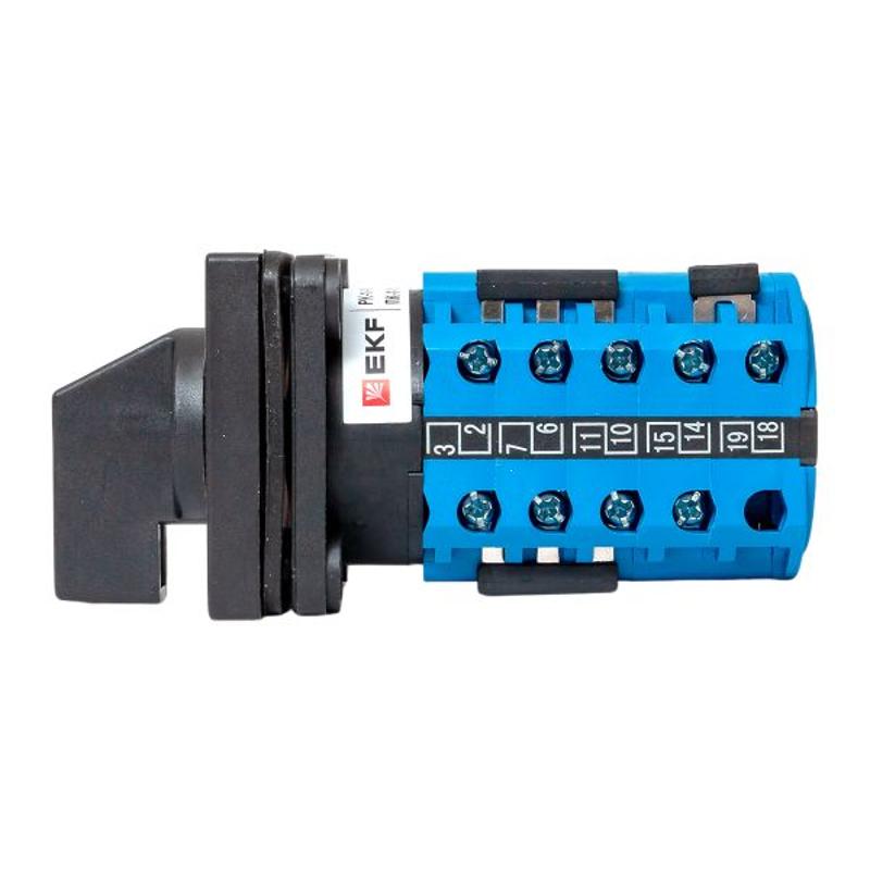 Переключатель кулачковый ПК-1-103 10А 3P «0-1-2-3» IP65 | pk-1-103-10-65 | EKF — миниатюра 5