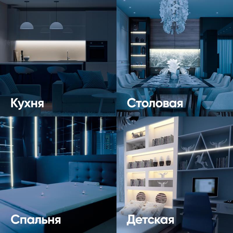 Лента светодиодная LS2835-27-252-24-33-3000К-triple-5m | Б0043104 | ЭРА — миниатюра 5