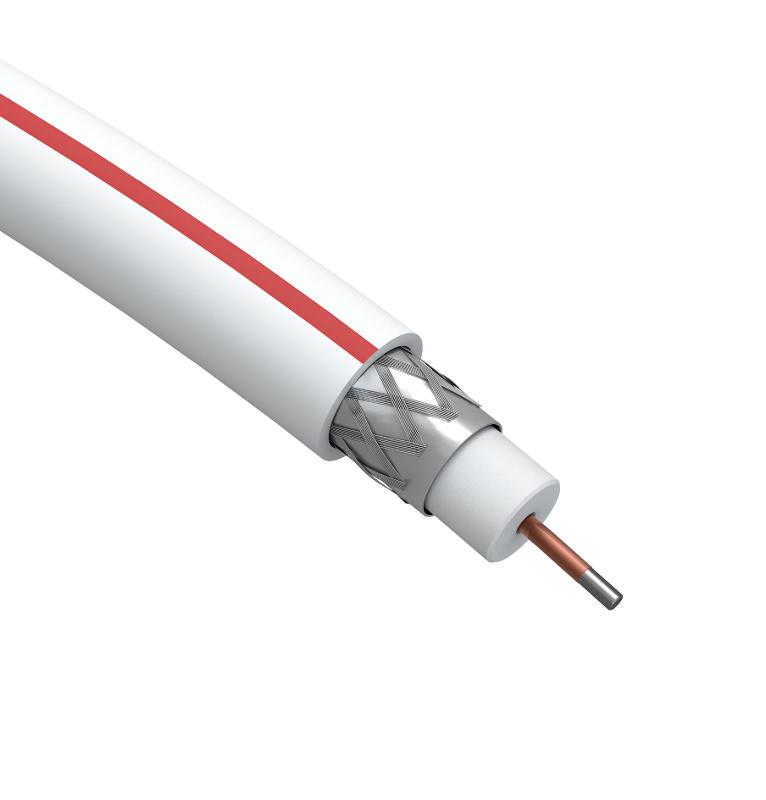 ЭРА Кабель коаксиальный SAT 50 M,75 Ом, CCS/(оплётка Al 75%), PVC, цвет белый, бухта 100 м, | Б0044607 | ЭРА — миниатюра 2