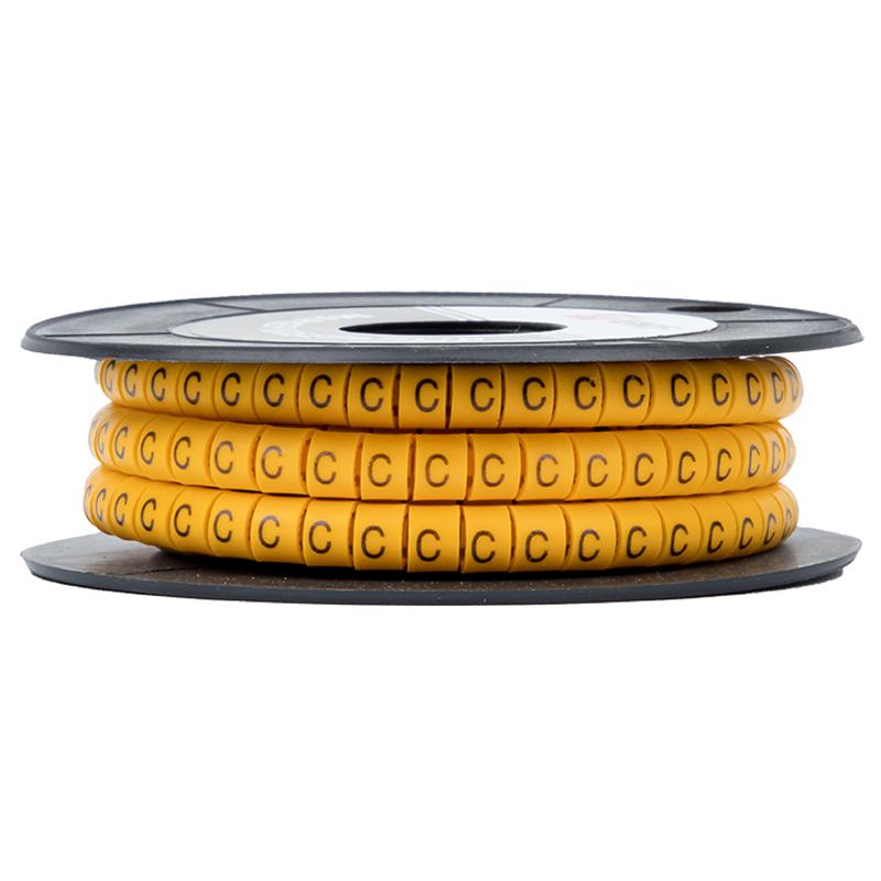 Маркер-кабельный 6,0кв.мм "C" (500шт.) (ЕС-3) EKF PROxima | plc-KM-6-C | EKF — миниатюра 3