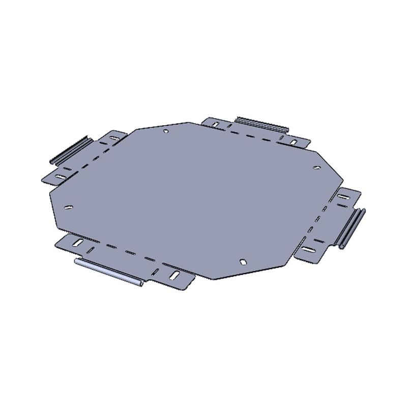 Ответвитель крестообразный 50x100 мм (плоский) | x5010007-FL | EKF — EKF
